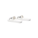 EA7 Ciabatte slider con maxi-logo XCP001 Bianco