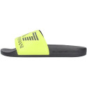 EA7 Ciabatte slider con maxi-logo XCP001 Fluo