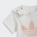 ADIDAS COMPLETO TREFOIL SHORTS TEE GN8192 BIANCO/ROSA