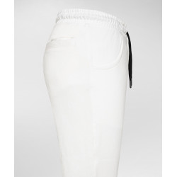 PEUTEREY SWEATPANTS DISCUS MAN WHITE