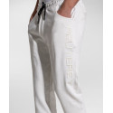 PEUTEREY SWEATPANTS DISCUS MAN WHITE
