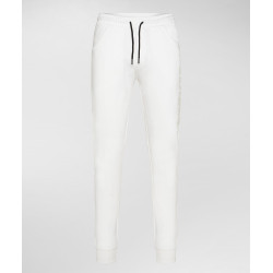 PEUTEREY SWEATPANTS DISCUS MAN WHITE