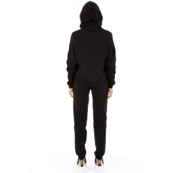 MOSCHINO FELPA CON CAPPUCCIO DONNA 1735 NERO