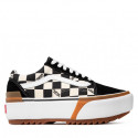 Vans  Checkerboard Sk8-Hi Stacked - Multi/True White