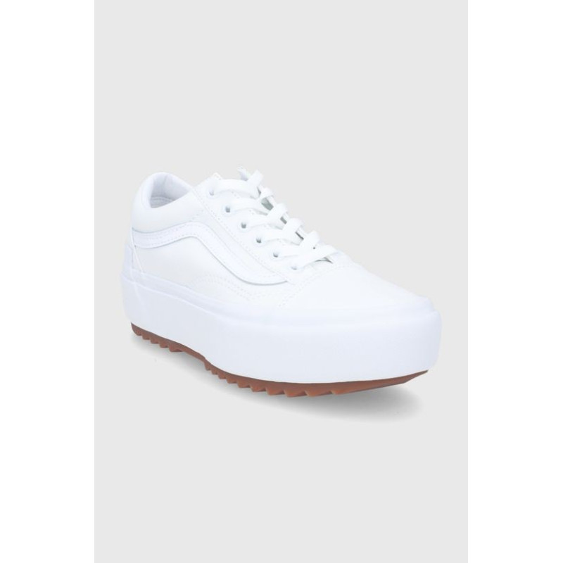 VANS SCARPE OLD SKOOL PLATFORM IN PELLE  VN0A3B3UOER
