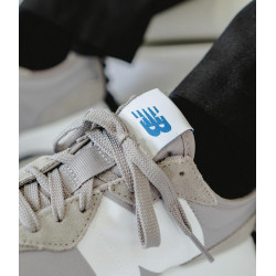New Balance Shoes 327 Grigio-Bianco