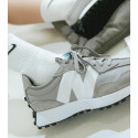 New Balance Shoes 327 Grigio-Bianco
