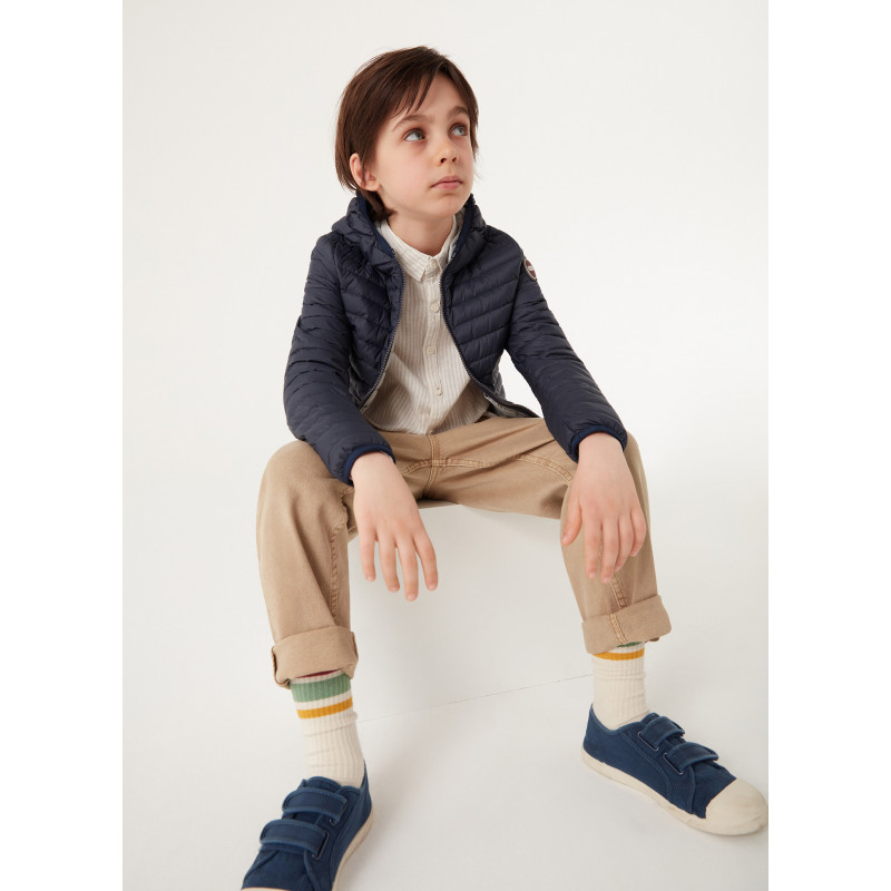 COLMAR ORIGINALS PIUMINO BIMBO CON CAPPUCCIO 3487R BLU