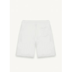 BERMUDA COLMAR UOMO IN FELPA CON TASCHINO 8244R BIANCO