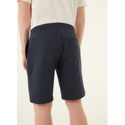BERMUDA COLMAR UOMO IN FELPA CON TASCHINO 8244R BIANCO
