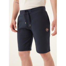 BERMUDA COLMAR UOMO IN FELPA CON TASCHINO 8244R BIANCO