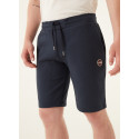 BERMUDA COLMAR UOMO IN FELPA CON TASCHINO 8244R BIANCO