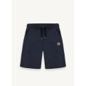 BERMUDA COLMAR UOMO IN FELPA CON TASCHINO 8244R BIANCO