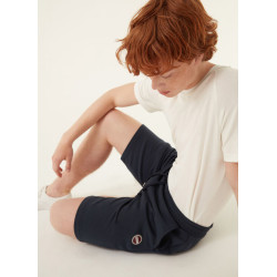 BERMUDA COLMAR UOMO IN FELPA CON TASCHINO 8244R BIANCO