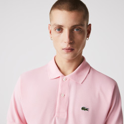 Lacoste Polo L.12.12 di taglio classico in petit piqué Rosa