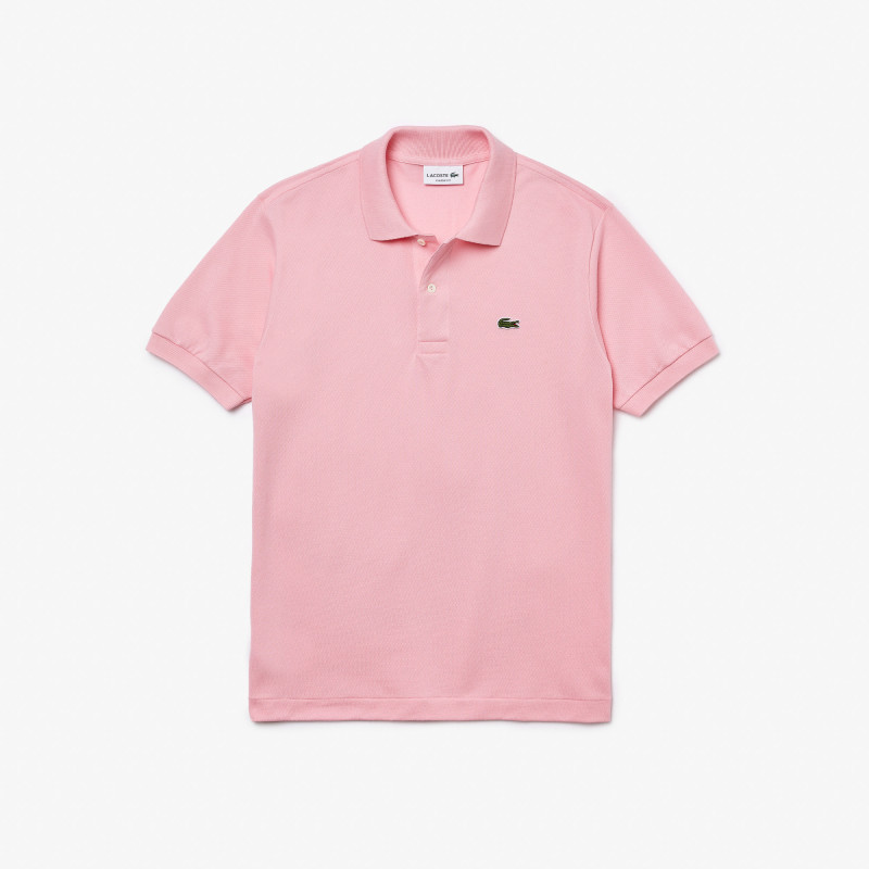 Lacoste Polo L.12.12 di taglio classico in petit piqué Rosa