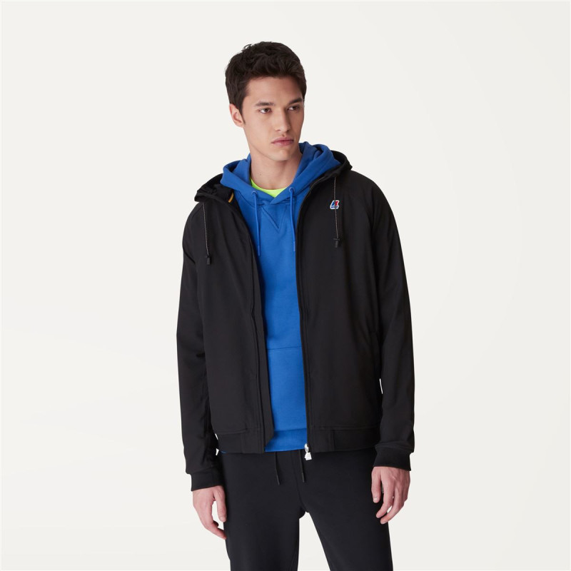 K-WAY RAINER FUNCTION FLEECE  K00BCW0 Black